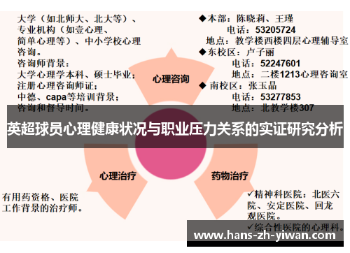 英超球员心理健康状况与职业压力关系的实证研究分析